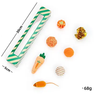 Darilni set igrač za mačke "Sadna fiesta"   7-paket