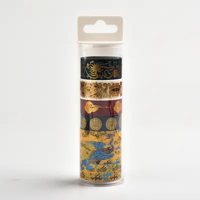 Luksuzni komplet Washi-trakov s tradicionalnim kitajskim vzorcem - "Feng Huang"