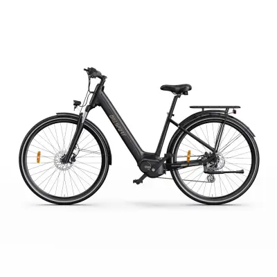 ONESPORT OT07 Black mat črn okvir iz popolnoma aluminijeve zlitine Sredinsko nameščen motor 36 V/250 W 36 V 10,4 AH Baterija 70–90 km dosega e-kolo