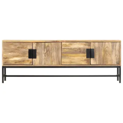 TV omarica - TV stojalo - Televizijska omarica 140x30x50 cm trden mangov les