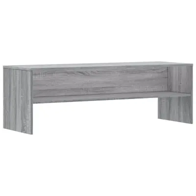 TV omarica - TV enota - Televizijska omarica siva sonoma 120x40x40 cm inženirski les