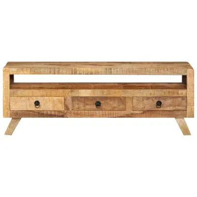 TV omarica - TV stojalo - Televizijska omarica 110x30x40 cm trden mangov les