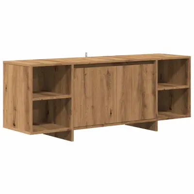 TV omarica - TV stojalo - Televizijska omarica artisan hrast 130x35x50 cm inženirski les