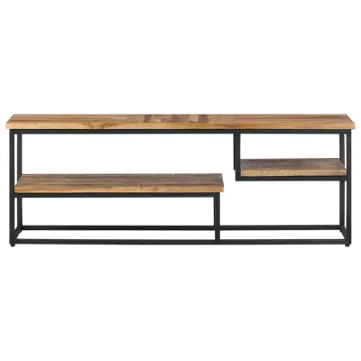 TV omarica - TV stojalo - Televizijska omarica 110x30x39 cm trdna predelana tikovina