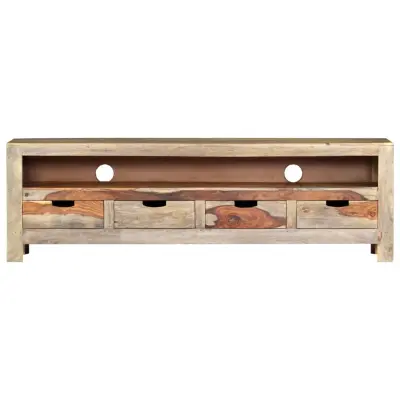 TV omarica - TV stojalo - Televizijska omarica iz trdnega palisandra 130x30x40 cm