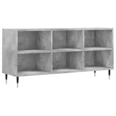 TV omarica - TV stojalo - Televizijska omarica betonsko siva 103,5x30x50 cm inženirski les