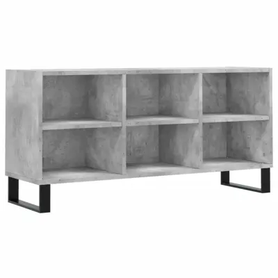 TV omarica - TV stojalo - Televizijska omarica betonsko siva 103,5x30x50 cm inženirski les