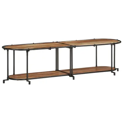 TV omarica - TV stojalo - Televizijska omarica 160x42x40 cm trden akacijev les