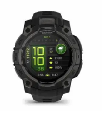GARMIN Instinct 3 45mm AMOLED-bl black/black band