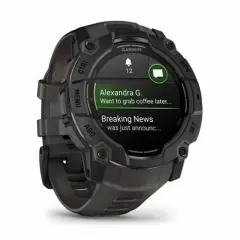 GARMIN Instinct 3 50mm AMOLED-bl black/charcoal band