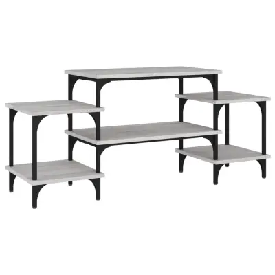 TV omarica - TV enota - Televizijska omarica siva sonoma 117x35x52 cm inženirski les