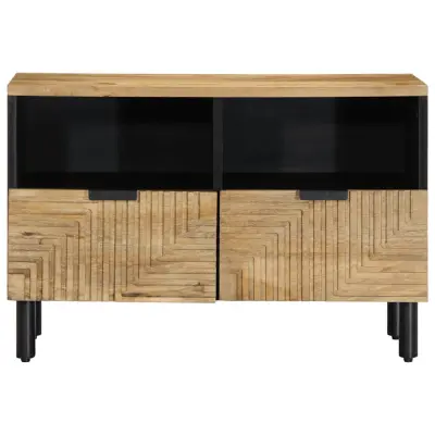 TV omarica - TV stojalo - Televizijska omarica rjava 70x33x46 cm masivni les Mango