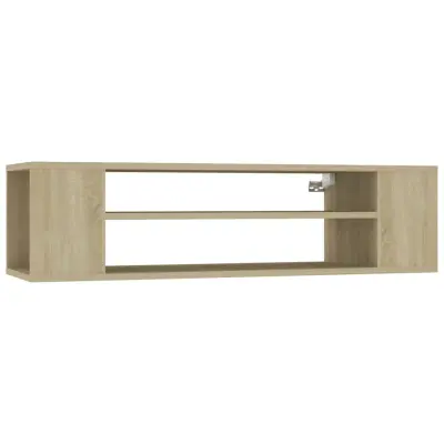 Viseča TV omarica - TV enota - Televizijska omarica sonoma hrast 100x30x26,5 cm iverna plošča