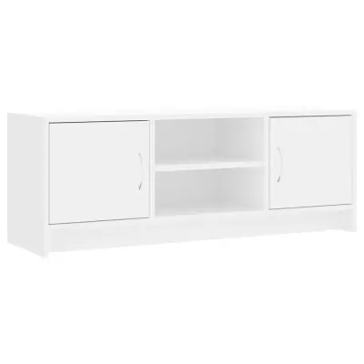 TV omarica - TV stojalo - Televizijska omarica bela 102x30x37,5 cm inženirski les