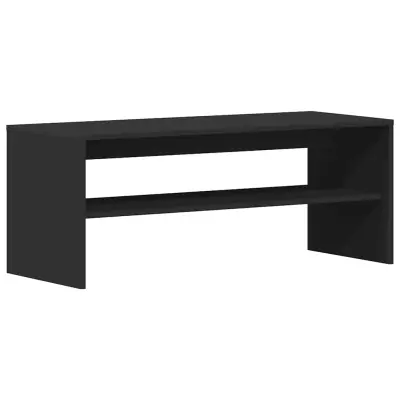 TV omarica - TV enota - Televizijska omarica črna 100x40x40 cm iverna plošča