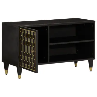 TV omarica - TV stojalo - Televizijska omarica 80x31,5x46 cm trden mangov les