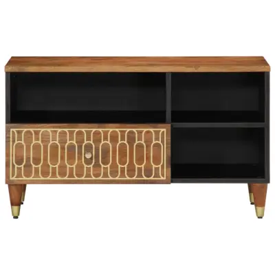 TV omarica - TV stojalo - Televizijska omarica 80x33x46 cm trden mangov les