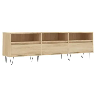 TV omarica - TV stojalo - Televizijska omarica sonoma hrast 150x30x44,5 cm inženirski les