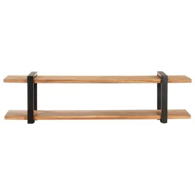 TV omarica - TV stojalo - Televizijska omarica 160x40x40 cm trden akacijev les