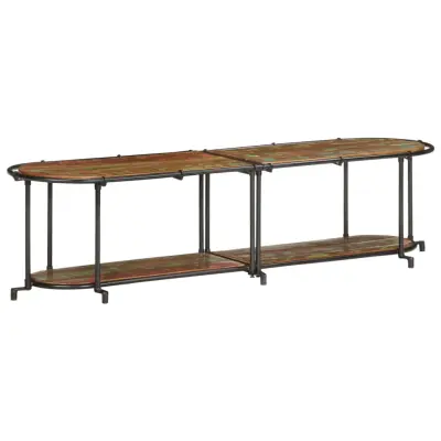 TV omarica - TV stojalo - Televizijska omarica 160x42x40 cm trden predelan les