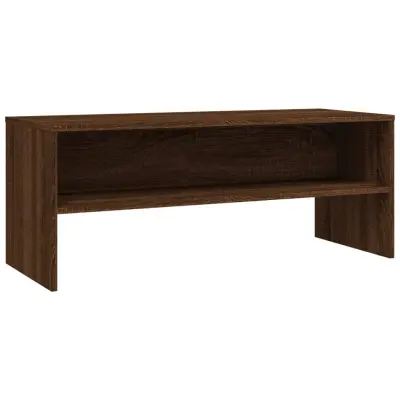 TV omarica - TV stojalo - Televizijska omarica rjav hrast 100x40x40 cm inženirski les