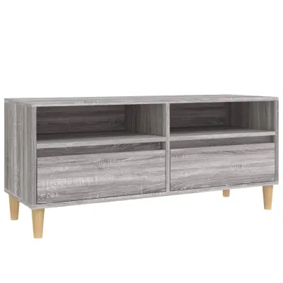 TV omarica - TV enota - Televizijska omarica siva sonoma 100x34,5x44,5 cm inženirski les