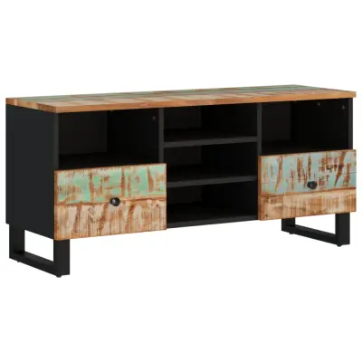 TV omarica - TV stojalo - Televizijska omarica 100x33x46 cm trden predelan les in inženirski les