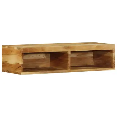 Stenska TV omarica - TV stojalo - Televizijska omarica 80x30x19 cm trden akacijev les