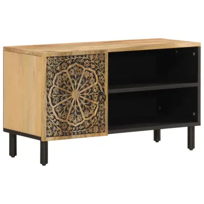 TV omarica - TV stojalo - Televizijska omarica 80x31x46 cm trden mangov les