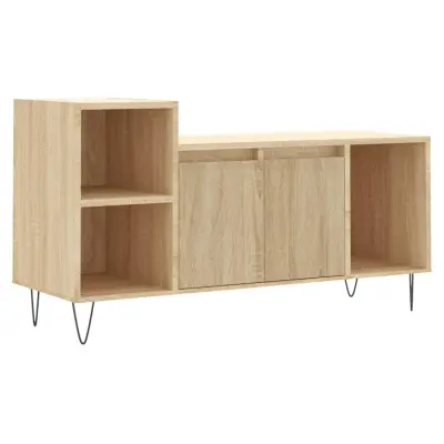 TV omarica - TV stojalo - Televizijska omarica sonoma hrast 100x35x55 cm inženirski les