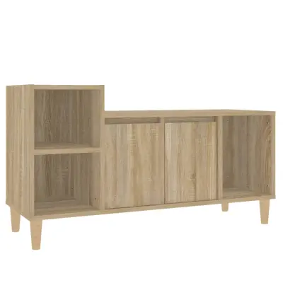 TV omarica - TV stojalo - Televizijska omarica sonoma hrast 100x35x55 cm inženirski les