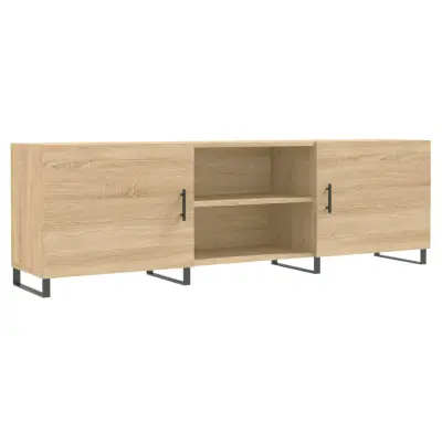 TV omarica - TV stojalo - Televizijska omarica sonoma hrast 150x30x50 cm inženirski les