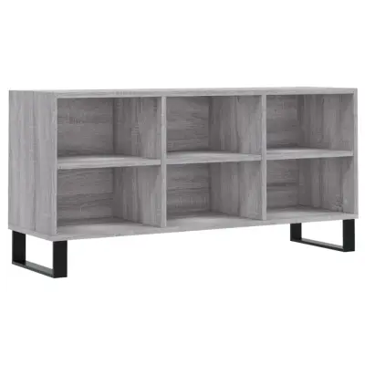 TV omarica - TV enota - Televizijska omarica siva sonoma 103,5x30x50 cm inženirski les