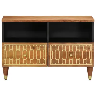 TV omarica - TV stojalo - Televizijska omarica 70x33x46 cm trden mangov les