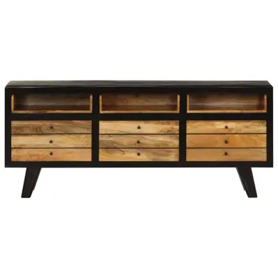 TV omarica - TV stojalo - Televizijska omarica iz trdnega mangovega lesa 120x30x50 cm