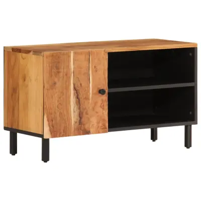 TV omarica - TV stojalo - Televizijska omarica 80x33x46 cm trden akacijev les