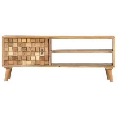 TV omarica - TV stojalo - Televizijska omarica 100x35x40 cm trden akacijev les