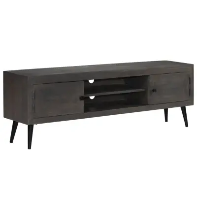 TV omarica - TV stojalo - Televizijska omarica iz trdnega mangovega lesa 140x30x45 cm