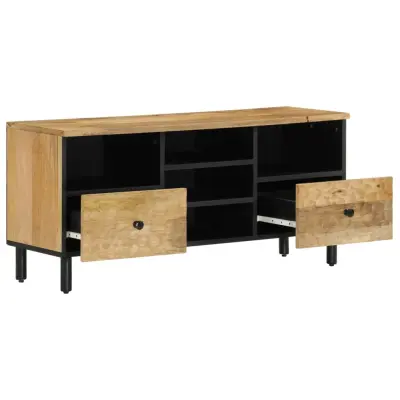 TV omarica - TV stojalo - Televizijska omarica 100x33x46 cm trden mangov les