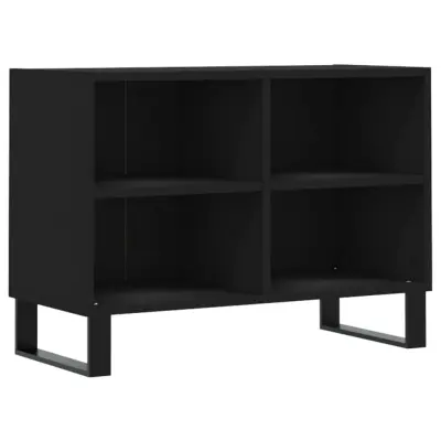 TV omarica - TV enota - Televizijska omarica črna 69,5x30x50 cm inženirski les