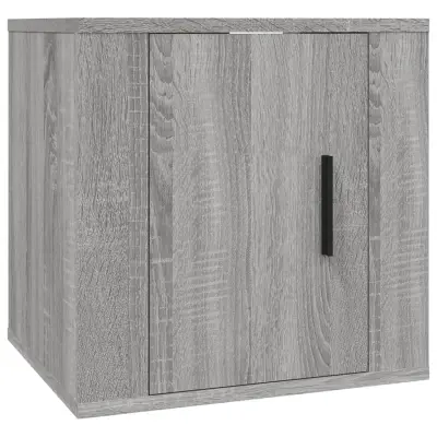 Stenska TV omarica - TV stojalo - Televizijska omarica siva sonoma 40x34,5x40 cm