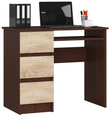 PISALNA MIZA A-6 CLP WENGE / SONOMA LEVA STRAN