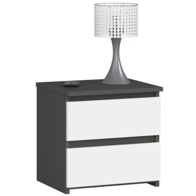 KOMODA CL2 2SZ CLP GRAFITNO SIVO / BELO