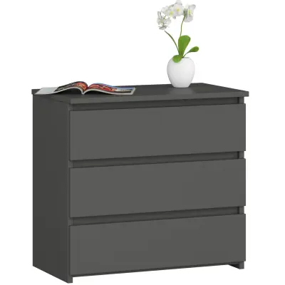 KOMODA CL3 3SZ CLP GRAFITNO SIVO