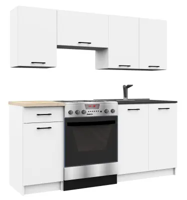 KITCHEN FURNITURE SET OLIWIA 1.8M WHITE