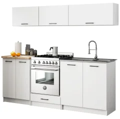 KITCHEN FURNITURE SET OLIVIA G1 2.0M BELE