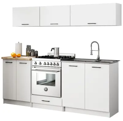 KITCHEN FURNITURE SET OLIVIA G1 2.0M BELE