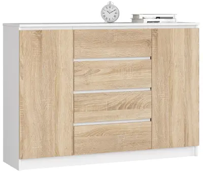 KOMODA K140 2D 4SZ CLP BELO / SONOMA