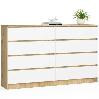 KOMODA K160 8SZ CLP ARTISAN OAK / WHITE