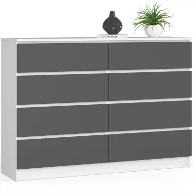 KOMODA K140 8SZ CLP BELO / SIVO